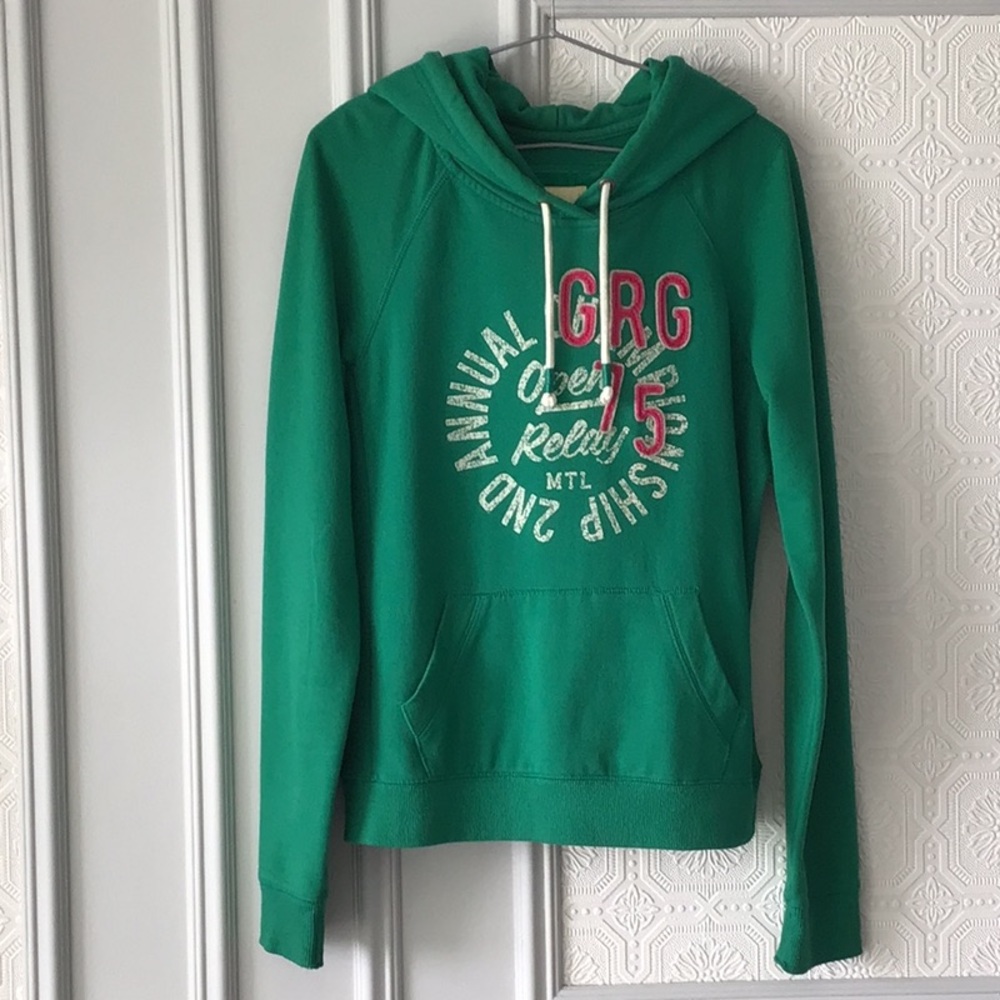 Garage Green Graphic Hoodie